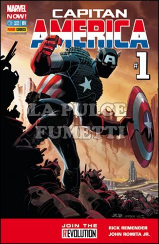 CAPITAN AMERICA #    37 - CAPITAN AMERICA 1 - COVER A - MARVEL NOW!